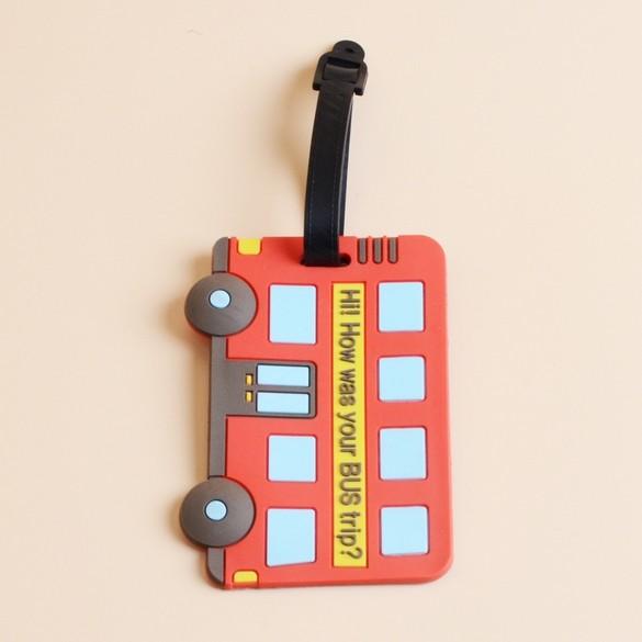 Wholesale Soft Custom Logo Personalized Bulk Blank Travel Airplane Plastic PVC Luggage Tag