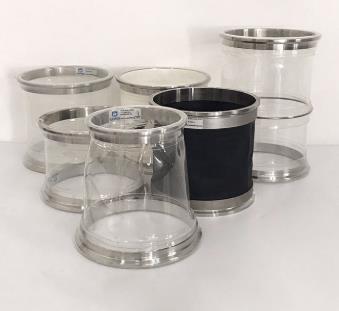 Standard size  PU 150mm length  Industrial Flexible Connectors