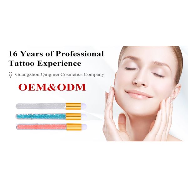 Щетки лицевого макияжа носа губы яркого блеска очищая для рекламы