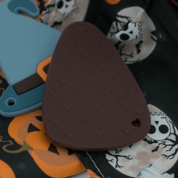 Младенец Teether силикона шляпы ведьм хеллоуина красочное для успокаивая боли прорезывания зубов