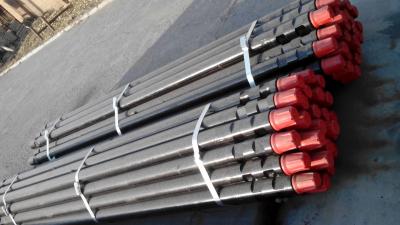 1-6m Length Borehole Drill Rod / Water Well Drill Stem Carbon Steel