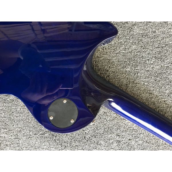 2017 New + guitar factory + Chibson LP custom electric guitar blue flame maple top LP custom 1959 guitar Free Shipping L