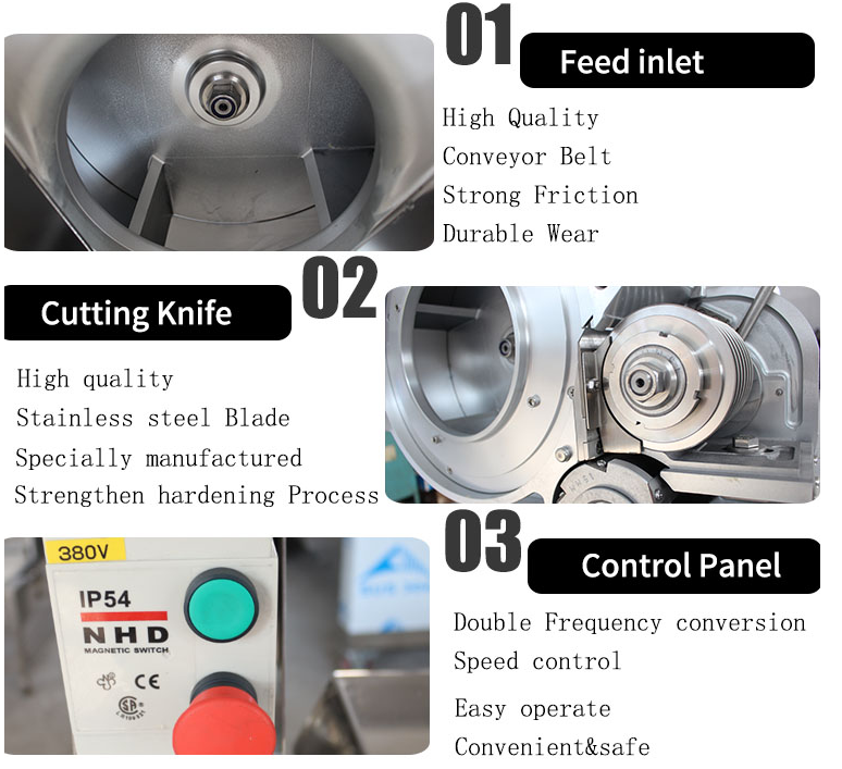 машинное оборудование пищевой промышленности 1000kg/h, приносит плоды машина овоща промышленная Dicing