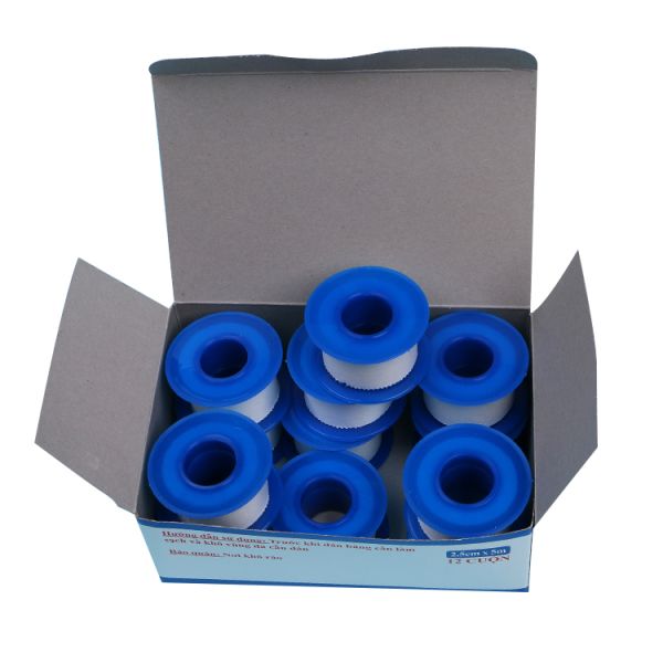 2.5cm Surgical Silk Tape Adhesion Consumable Medical Supplies Acrylic Disposable