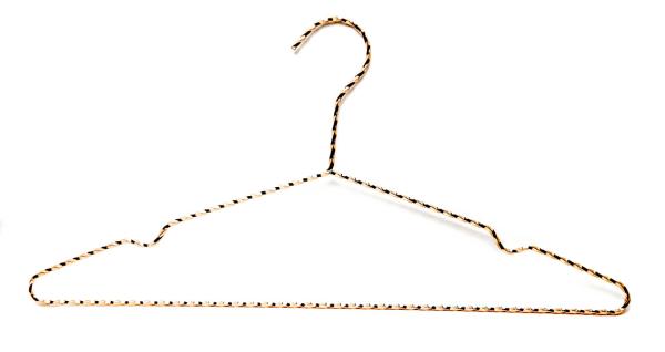 Strong And Durable Slack Polished Economical Chrome Wire Hangers