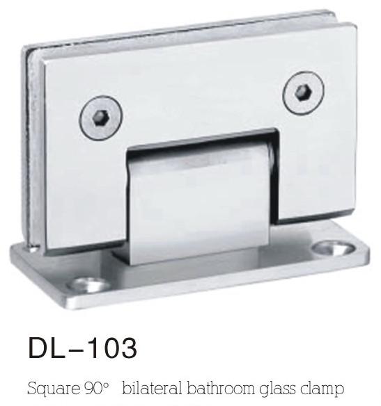 glass clamps DL103, Zinc alloy