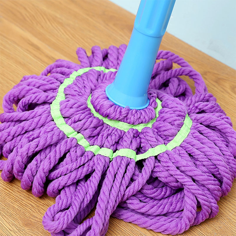 Извив Microfiber ткани Mop 120cm 360 градусов вращая многофункциональное