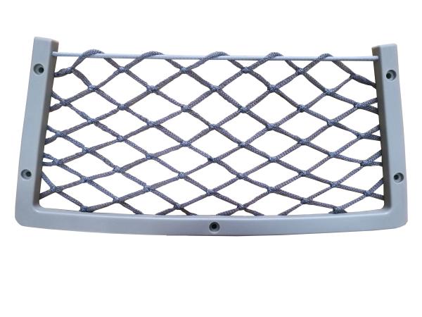 Black Color Bus Seat Accessories Magazine Net Mesh Bag High Strength