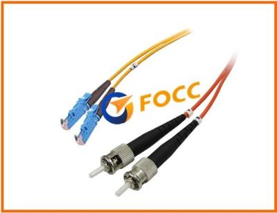 Home Fiber Optic Network Cable 2.0mm Multi - mode Duplex E2000-ST Patch Cord PVC