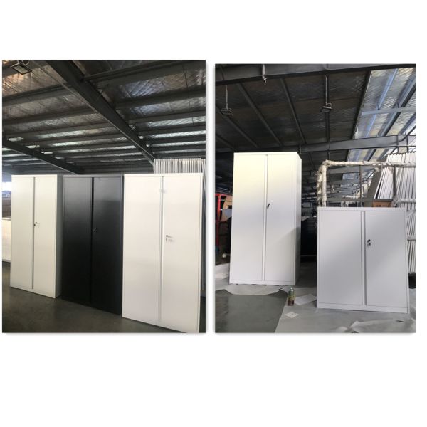 Локабле стальной кухонный шкаф двойной двери, кухонный шкаф памяти файла 4 полок