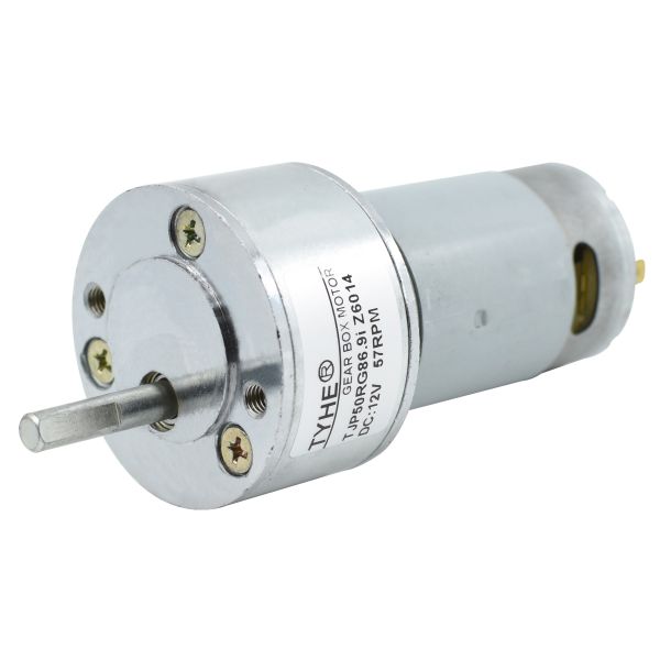 50mm Gear Box 6-24V Steel 12V Dc Gear Motor 70rpm 4nm Ccw Cw