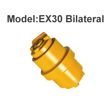 Para las máquinas de excavación, el rollo de pista de la excavadora Hitachi EX30 es de doble brida única