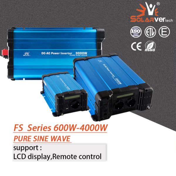 OEM ODM 600W 1000W 1500W 2000W 2500W 3000W 3500W 4000W Pure Sine Wave Power Inverter