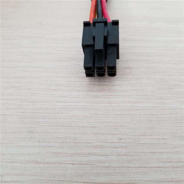 4.2mm Pitch Electric Industrial Wire Harness Molex Mini - Fit 6 Pin Connector