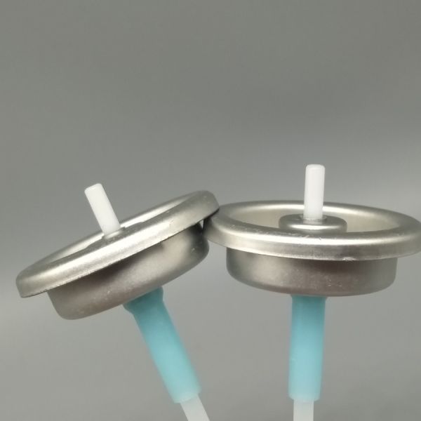 Válvula dosificadora de vástago de plástico para ambientadores en aerosol en dispensadores automáticos de fragancia