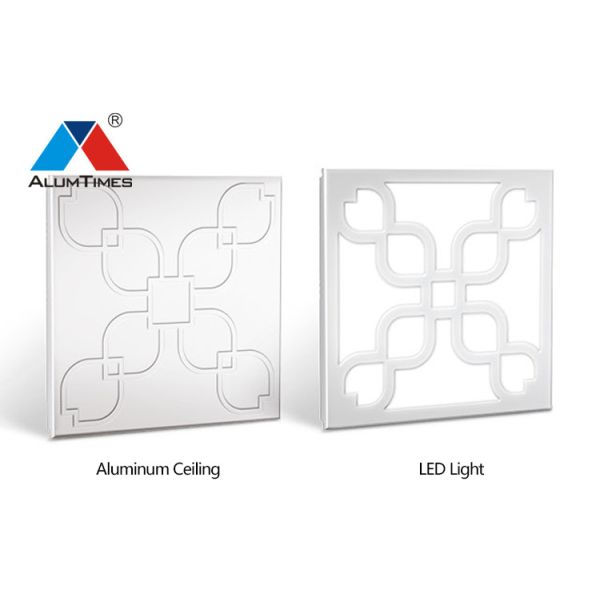 Moisture Proof Clip In Ceiling , Aluminum Ceiling Panel Fireproof