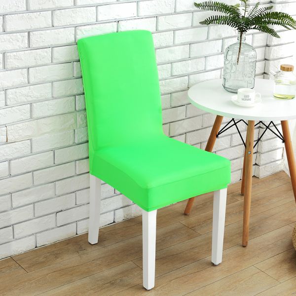 Hotel Dining Room 350g Short Banquet Chair Covers For Ceremony