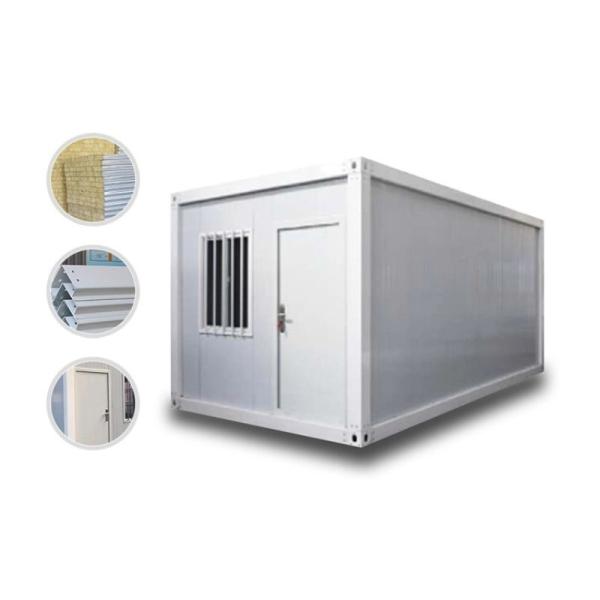 Detachable Container Small 2 Floor Prefab Office Structure Steel Frame for Luxury Office