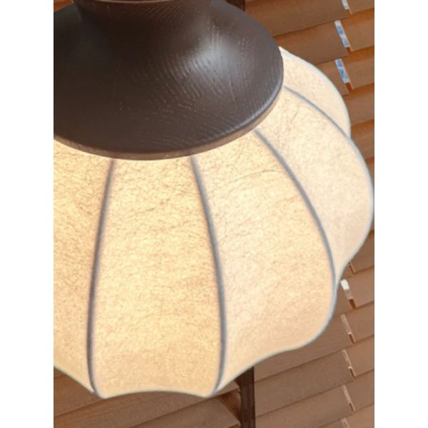 Dining Room Kitchen Chandelier Home Decor Bedsroom Bedside Hanging Light Vintage Wooden Ceiling Pendant Lamp (WH-VP-313)
