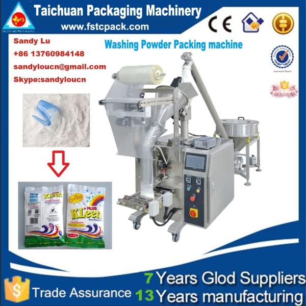 Semi Automatic flour , milk powder , washing powder filling , sealling , packaging machine