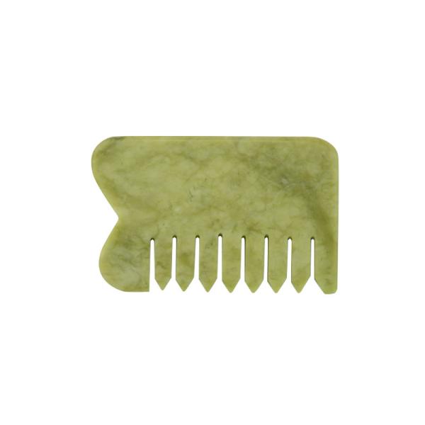 Pente de Gua Sha do escalpe de FanXi Skincare Jawline para aliviar a tensão do músculo facial