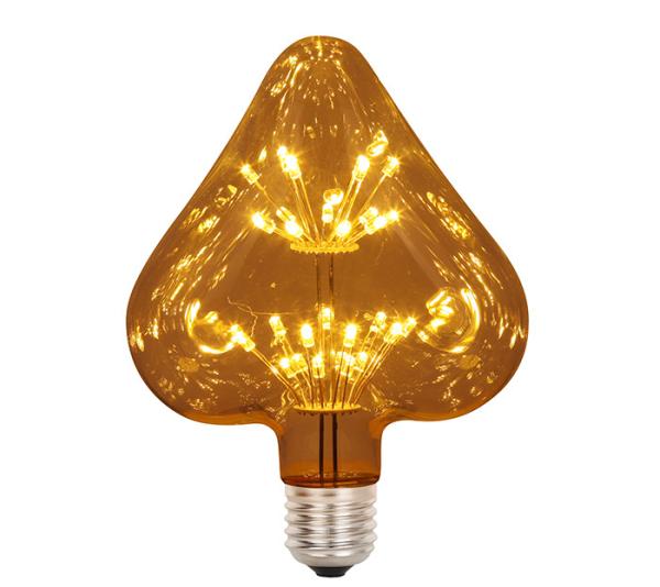 Love Sky Star Led  	Decorative Filament Bulbs 1.5w E27 Edison Bulb