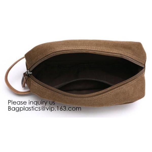 Plain Personalized Organic Travel Cotton Canvas Makeup Bag,Promotional Beauty Makeup Bag Custom Printed Logo Canvas Zipp