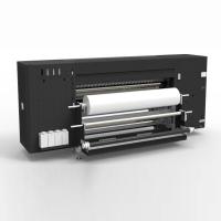 8 Nozzles 3520*1065*1680mm Digital Textile Printer With Rubber Roller Transmission Mode