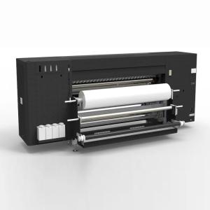 8 Nozzles 3520*1065*1680mm Digital Textile Printer With Rubber Roller Transmissi