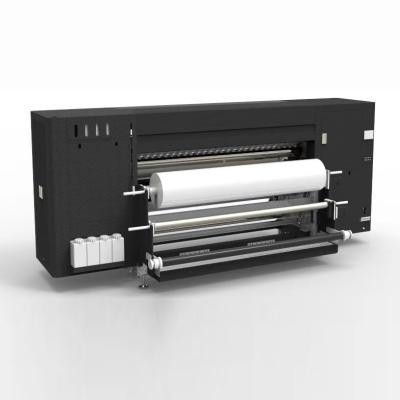 8 Nozzles 3520*1065*1680mm Digital Textile Printer With Rubber Roller Transmission Mode