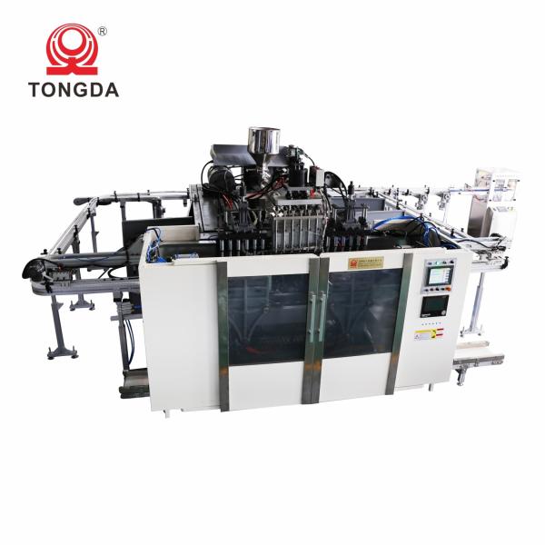 6 Cavity Mini Blow Moulding Machine 2 Station Milk Bottle Blowing Machine