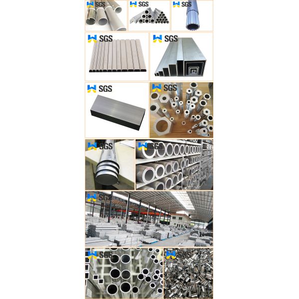 6101 Extruded Aluminum Square Tube 6061 T6 Schedule 80 Aluminum Pipe