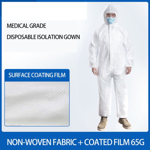 Disposable Medical Protective Clothing / SMS non woven isolation gown Hospital Use