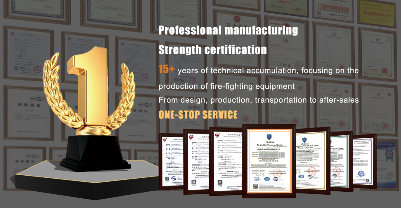 140L Cylinder Volume 30MPa Working Pressure Automatic Start Inert Gas Fire Suppression System Inergen Clean Agent