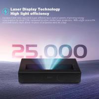 Projector de Powerpoint portátil para reuniões de lançamento ultra curto DLP 4K 6000 Lumen