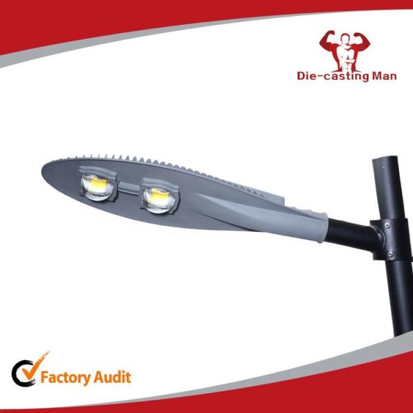 Gold Grey 150 Watt Led Street Light Fixtures AC85 - 265v Led Road Light