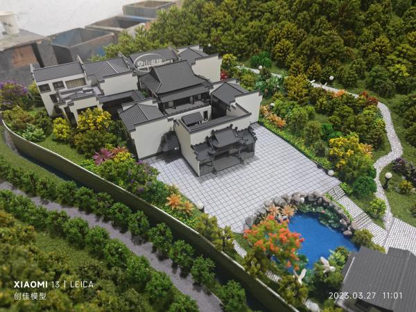 1:450 Jiangnan Water Town Architectural Model Town Chinese Contemporary