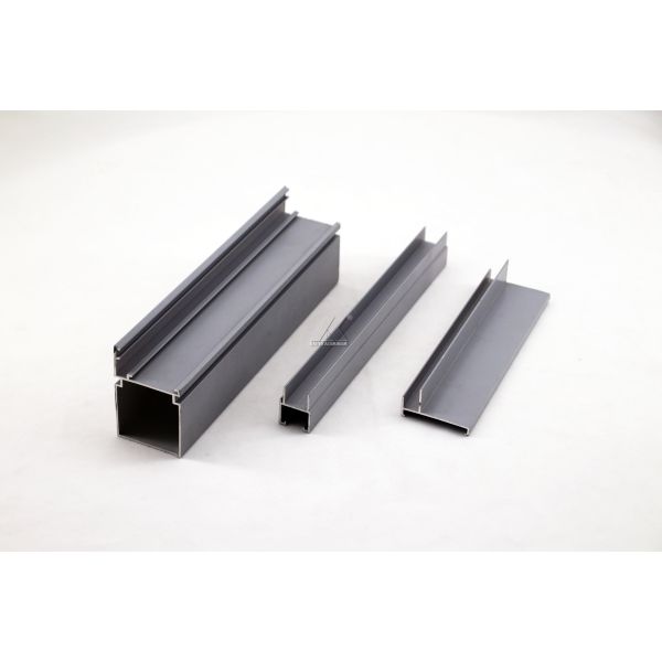 Powder Coating Aluminium Window Extrusion Profile For Sliding Doors