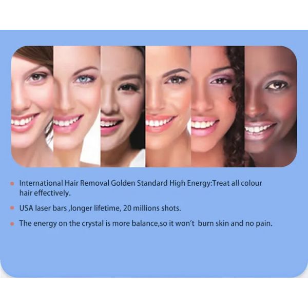 10,4 прибор красоты подмолаживания кожи машины 808nm удаления волос лазера диода дюйма