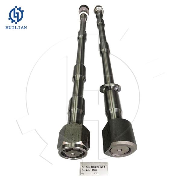 Hydraulic Breaker Parts B360 Side Rod Cylinder Through Bolt For Daemo Rock Hammer