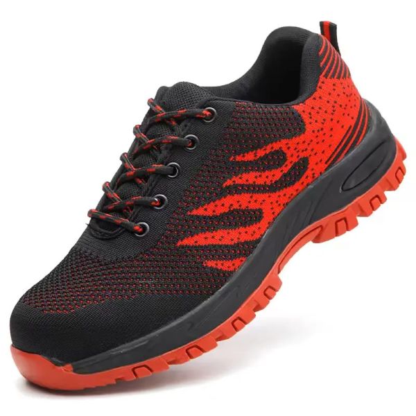 Comfortable Summer Walking Shoes Womens Work Boots Lightweight