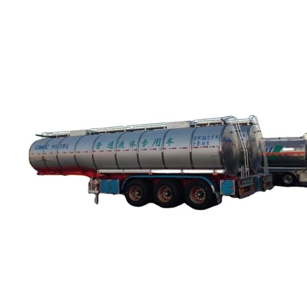 Cimc 高品質 価格 貨物 トラック 3軸 燃料 半トレーラー 燃料タンク トラック