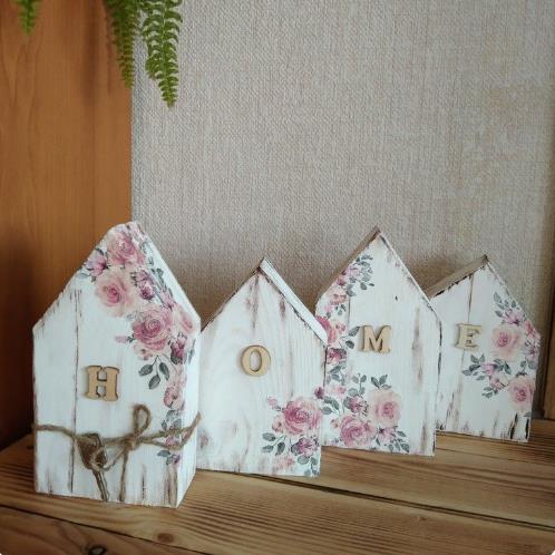 Wooden Craft Doll House DIY Miniature Room for Children Customized Logo Wood Blocks