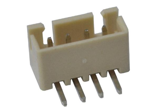 Conector do encabeçamento de Pin Header Right Angle Female da bolacha 4 do chapeamento de ouro branco