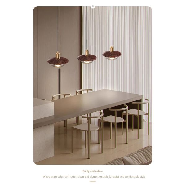 Glass Lampshade Bedroom Living Room Hanging Lights Vintage Led Glass Pendant Lamp Fixture (WH-VP-340)