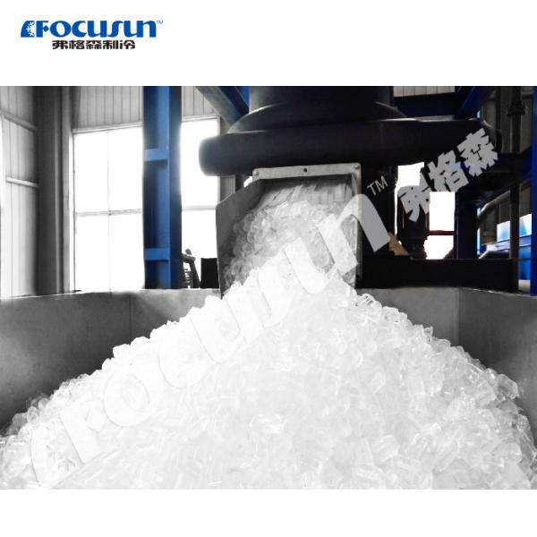 60 Tons/Day Large Tube Ice Machine with Evaporative Cooling Condenser and Authorized