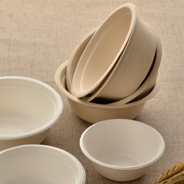 Pulp Compostable Salad Bowl 350ml 400ml 460ml 500ml 680ml