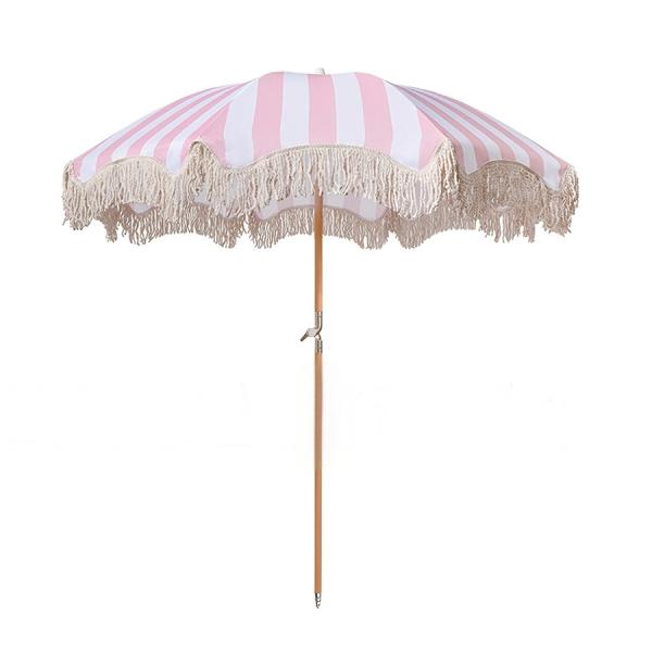 Tissu UV Parapluie Protège-soleil 210T Tissu d'Oxford avec revêtement en argent Logo acceptable