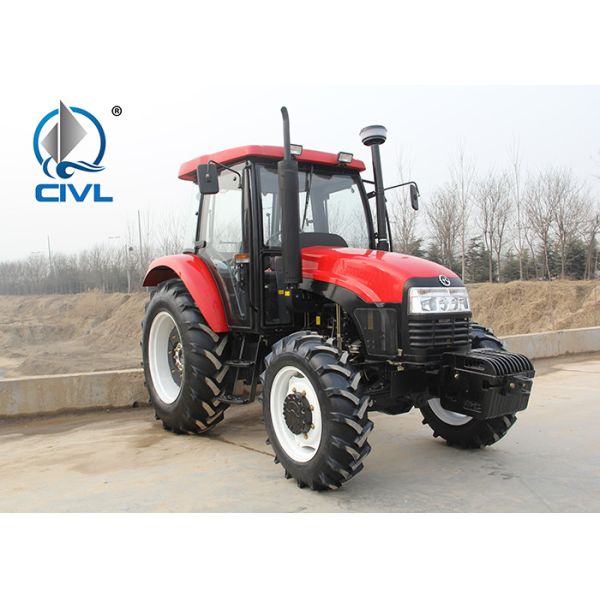 CIVL554/55HP/4 Wheel drive farm tractor  CIVL554 new 4x4 55hp drive tractor red color