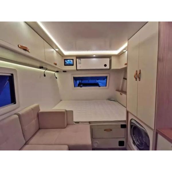 Трейлер туриста инвертора туристов 3000W стеклоткани батареи 600AH рекреационный